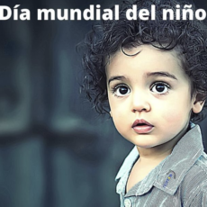 La niñez es el corazón de todas las edades Día del niño